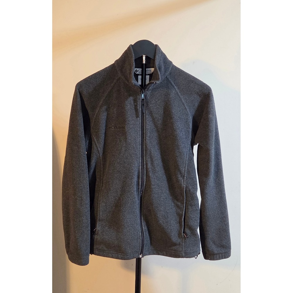 Columbia Full Zip Up Jacket Women's Size Small Gray